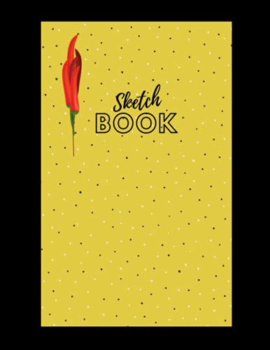 Yellow Sketchbook: With a Chile Pepper Southwestern Design