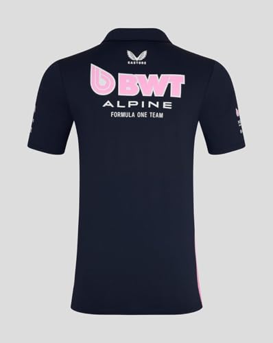 Alpine Racing F1 2025 Men's Team Polo Shirt2