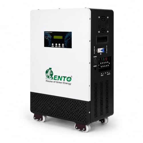 Image of Lento 2.5KVA 25.6V Hybrid Solar Lithium Inverter | 12+ Years Design Life | Up to 6Hr 15Min Backup @400W | Pure Sine Wave UPS | PWM Charge Controller | Home & Office Use