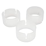 RLECS 100pcs Clear Balloon Arch Rings, Convenient Balloon Arch Connectors Clip Ring Buckle for...