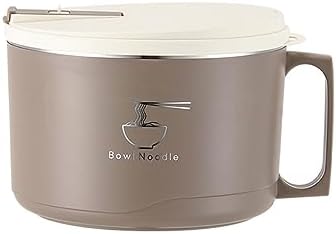 Stainless Steel Instant Noodle Bowl Dormitory Cup Household Rice Cafeteria Large Lunch Box image 4