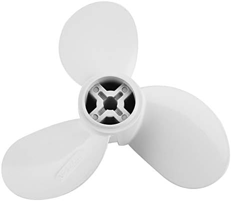 Motor Propeller, 7 1/4 5-A 3 Blades Aluminum Propeller Boat Outboard Motor for Hangkai 3.5HP
