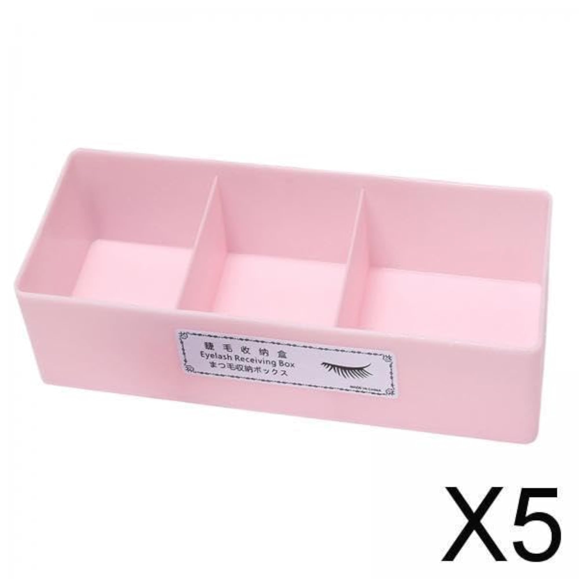 5xEyelash Extension Tool Storage Box Organizer