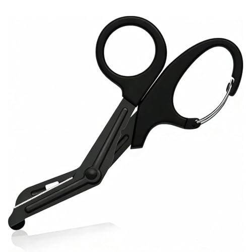 Ciseaux Médicaux Acier Inoxydable Gaze Ciseaux Bent Emt 7,5 Pouces, Ciseau Infirmiere Ciseaux...