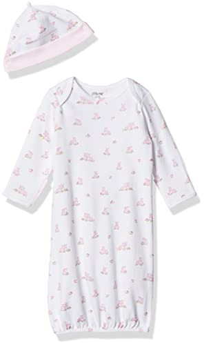 Little Me Unisex Baby Infant And Toddler Nightgowns, White Print/Bunny, 0-3 Months #TOP5