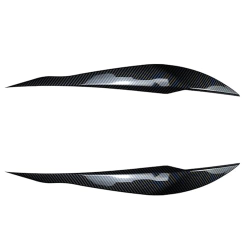 Sourcils de phare pour Série 3 F30 F31 2012-2018 noir brillant