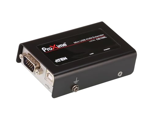Extension console USB ATEN CE100 protection ESD intégrée et gain de place