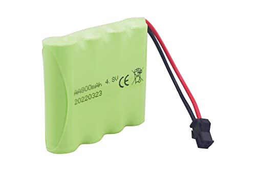 Pack batería recargable 4.8V 800mAh con cable USB para RC 6