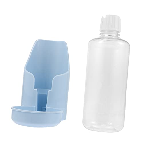 WEKADRIN Botella De Agua Automática para Alimentador Colgante De Plástico para Loros y Mascotas Dispensador De Agua para Pájaros Diseño para Periquitos y Hámsters