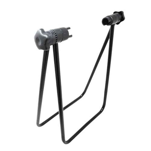 Laxzo ® Foldable Bike Repair Stands Bicycle Repair Parking Rack, Kickstand Bike Stand For Maintenance Portable Bicycle Display Stand Indoor Outdoor, Metal Aluminum Rack - 6