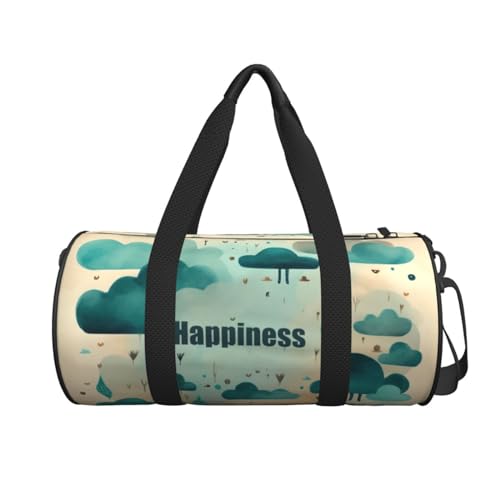 Design unico: il design carino ed elegante della stampa ti permette di distinguerti e mostrare personalità elegante. Il borsone per maniglie da viaggio è in pelle morbida impugnatura che lo rende confortevole. Chiusura con zip a doppio cursore per una maggiore comodità di viaggio.
