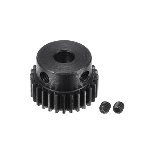 Tool parts 0.5 Mod 28T 4mm Bore 15mm Outer Dia 45# Carbon Steel Motor Pinion Gear Set