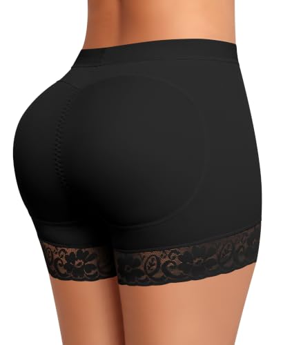 Image of DERCA Butt Enhancer Hip Pads Lace Padded Boyshorts