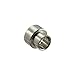 KEYSTONE ELECTRONICS 5065-3 Brass Nickel Plated Round Swage Clear Spacer - 100 item(s)