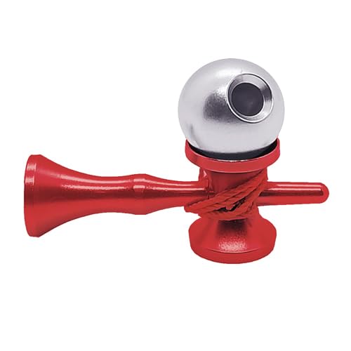 Amazon | けん玉 メタルミニけん玉 62mm (シルバー×レッド) | けん玉