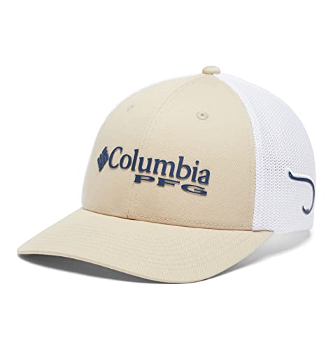 Image of Columbia Unisex Adult PFG Logo Mesh Ball Cap