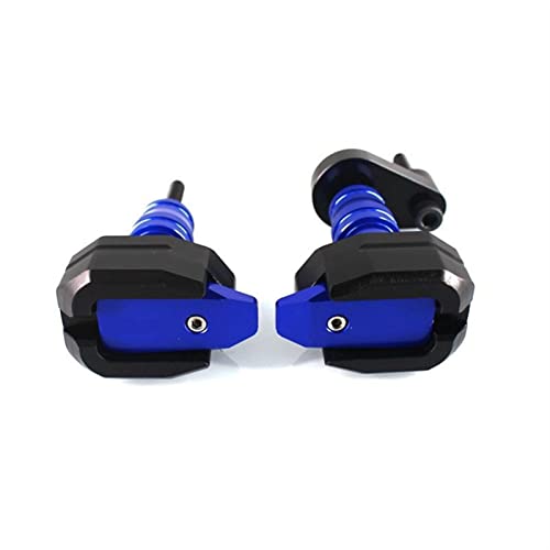Protection de cadre moto anti-crash pour Kawasaki Ninja ZX-6R 2005-2008 bleu