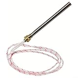 Pelletofen Heizelement 220 V Edelstahl Zündstab 12,5 mm Durchmesser 3/8 Zoll Gewinde für den Einsatz in Pelletbrennkammern (12,5 x 180 mm)