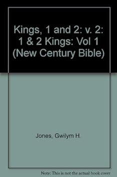 Paperback New Century Bible Commentary: 1 & 2 Kings: Vol 1 Book