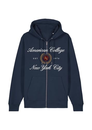 American College USA sweat marine homme pour un style casual au quotidien