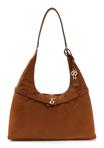 Sac Ella Hobo GUESS cognac, l'accessoire brun idéal pour le bureau