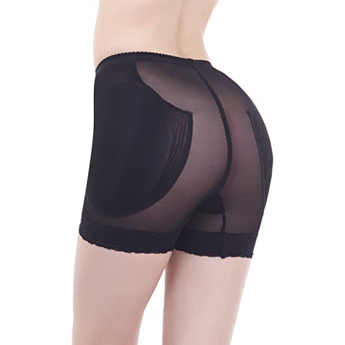 Image of Women's Hip Pads Shapewear Padded Underwear Shaping Thigh Shorts Dip Enhancer Butt Lifter