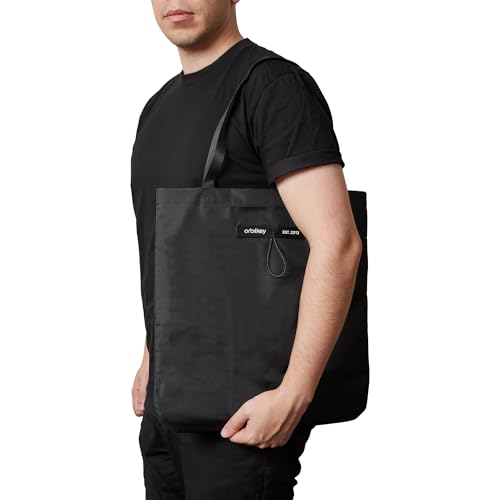 Orbitkey Foldable Tote Bag - Black 6