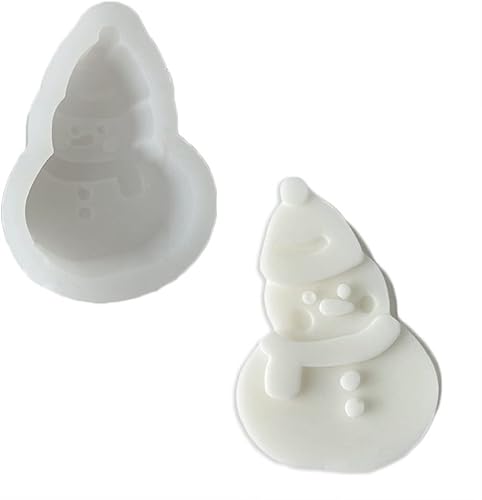 Miniatura 7 de Q versión de molde de silicona Freshie de coche con forma de alce de Navidad para hacer jabón aroma perlas coche Freshie, colgante, vela, resina