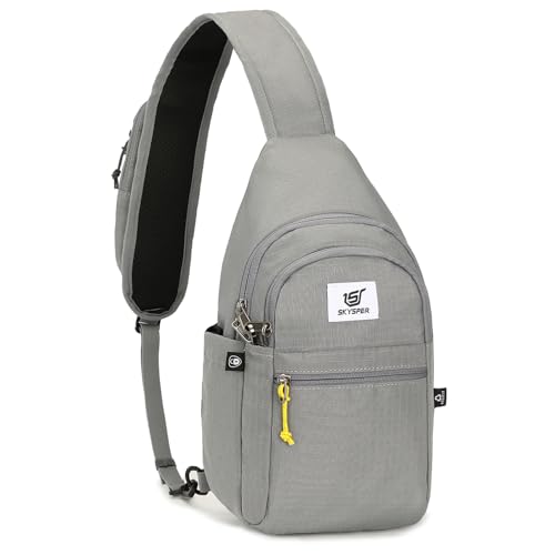 SKYSPER Zaino Monospalla Uomo Antifurto Borsa a Tracolla per Donna Uomo Piccolo Sling Bag Sportivo...