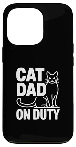 Cat Dad On Duty �X�}�z�P�[�X iPhone 13 Pro �p
