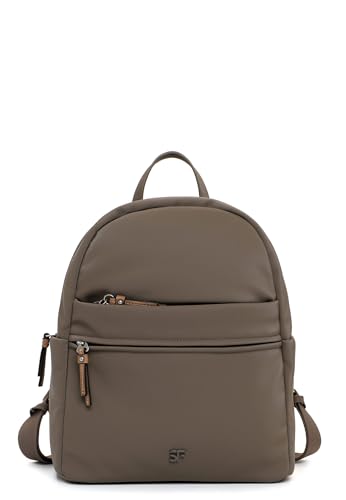 Sac à dos Suri Frey SFY Bonny 17408 pour femme coloris uni taupe