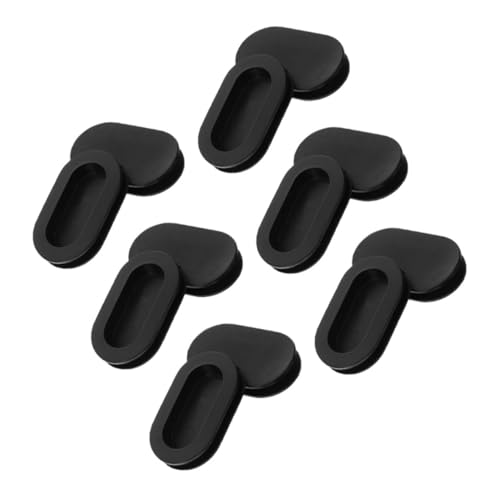 Abaodam 12pcs Oval Piggy Bank Stopper Rubber Coin Bank Bottom Seal Easy Clean Plug for Money Saving Box Creative Dual Design Versatile Fit for Various Coin