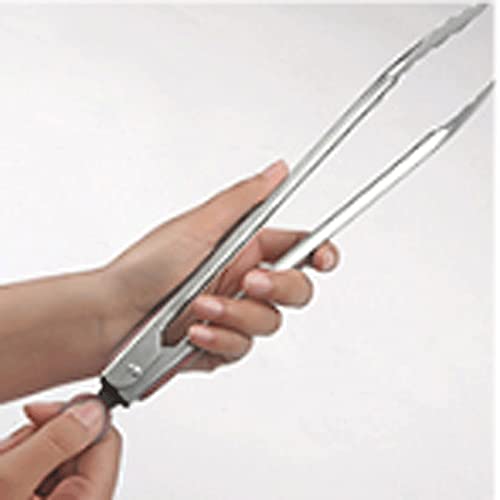 Pinze da Cucina Pinze da Cucina, per friggere, Cucinare, Pane Barbecue, Dimensioni ： 350 mm * 38 mm, Resistenza alle Alte Temperature