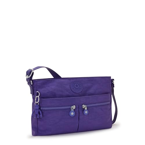 Image of Kipling Women's New Angie Crossbody Handbag, Lightweight Crossbody Bag, Nylon Travel Bag
