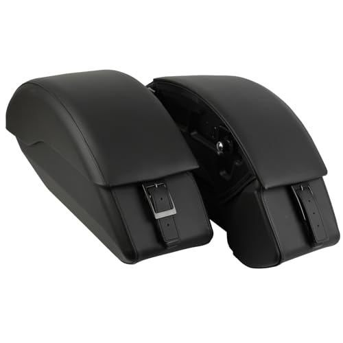 Alforjas laterales para motocicleta con sistema de liberación rápida, color negro, compatibles con Indian Scout Sixty ABS 2015-2023 miniatura 5