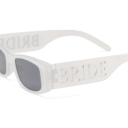 Bachelorette Sunglasses - Bride Sunglasses with Rectangular Frame, Bachelorette Party Sunnies, Bridal Shower Accessories2