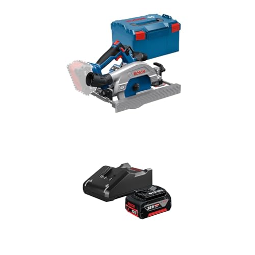 Bosch Professional 18V System a batería GKS 18V-57-2 GX, incl L-BOXX, sin batería/cargador + GAL 18V-40 + GBA 18V Starterset Cargador + batería de litio, 1 batería x 4.0 Ah, 18 V Bosch Professional 18V System a batería GKS 18V-57-2 GX, incl L-BOXX, sin batería/cargador + GAL 18V-40 + GBA 18V Starterset Cargador + batería de litio, 1 batería x 4.0 Ah, 18 V