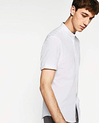 Zara Man white Polo T- Shirt Large.: Buy Online at Best Price in UAE -  Amazon.ae