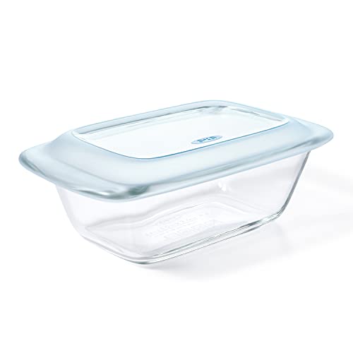 OXO Good Grips GLASS LOAF PAN WITH LID by OXO - Used condition - US$15.93