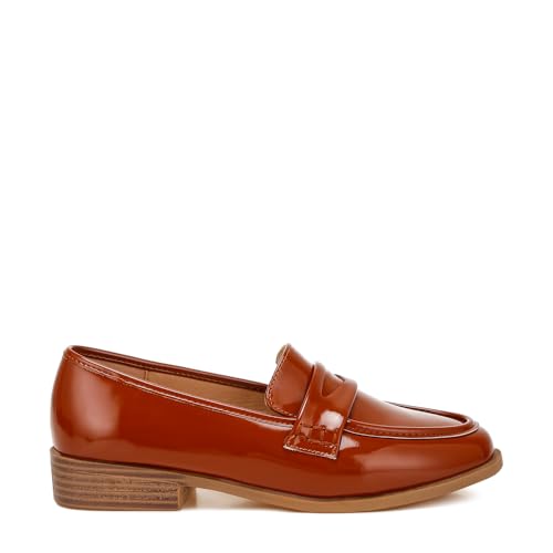 Mogul Penny Strap Detail Loafers