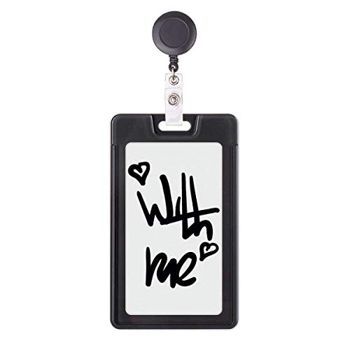 Funda retráctil para tarjetas ideal para enfermeras y oficinas con diseño divertido