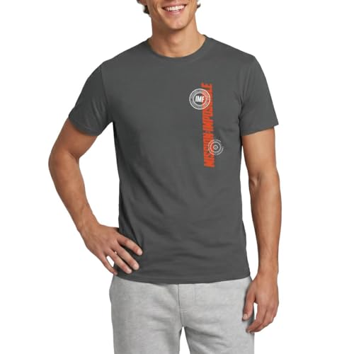 T Shirt Homme Mission Impossible Orange parfait pour vos sorties cine et streetwear