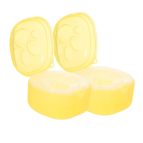 BESPORTBLE 2pcs Cute Pacifier Holder Case for Travel Adorable Pacifier Storage Container for Safe Storage