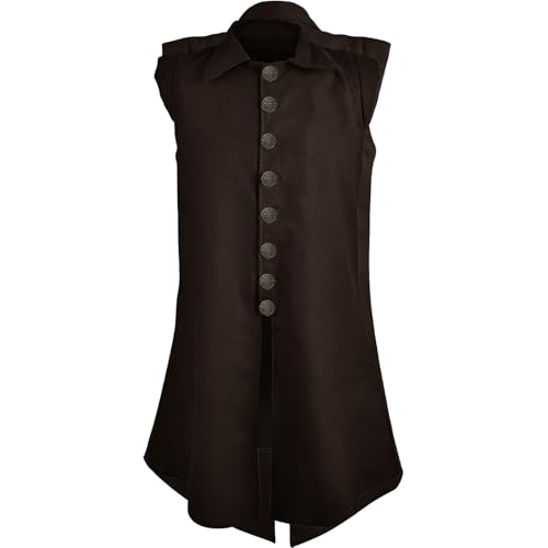 Gilet médiéval unisexe respirant fini les costumes inconfortables en festival