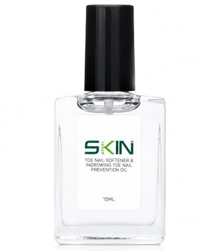 Skinapeel Toe Nail Softener and Ingrown Toenail Treatment Oil - Solution for Hard Thick Cracked Nails