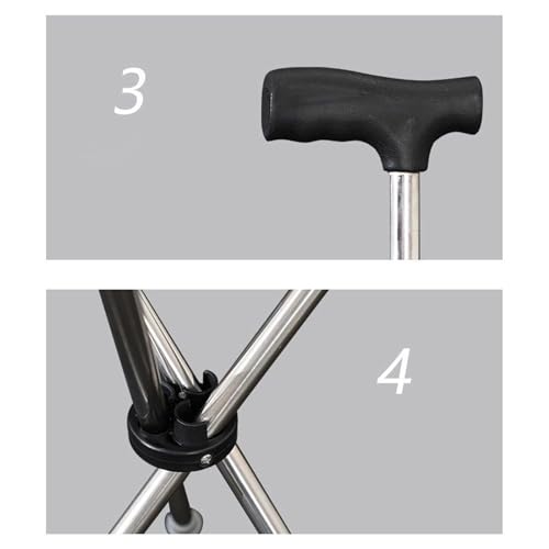 Bâton de chaise pliable Urban T pour randonnée et pauses urbaines