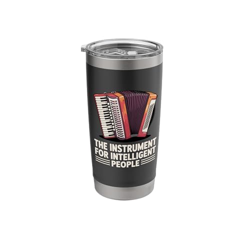 Accordion Design For Men Women Accordionist Accordion Player Stainless Steel Insulated Tumbler