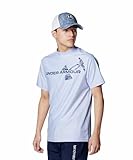 [アンダーアーマー] UA Iso-chill SS Mock Shirt Celeste / / Midnight Navy SM