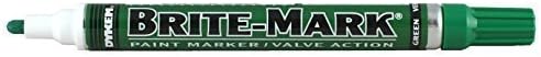 84007 Brite-Mark Paint Pen Medium TIP Green