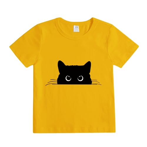 Toddler Girls Shirt Baby Girl Short Sleeve Soft Cotton Graphic T-Shirts Kids Summer Tee Top